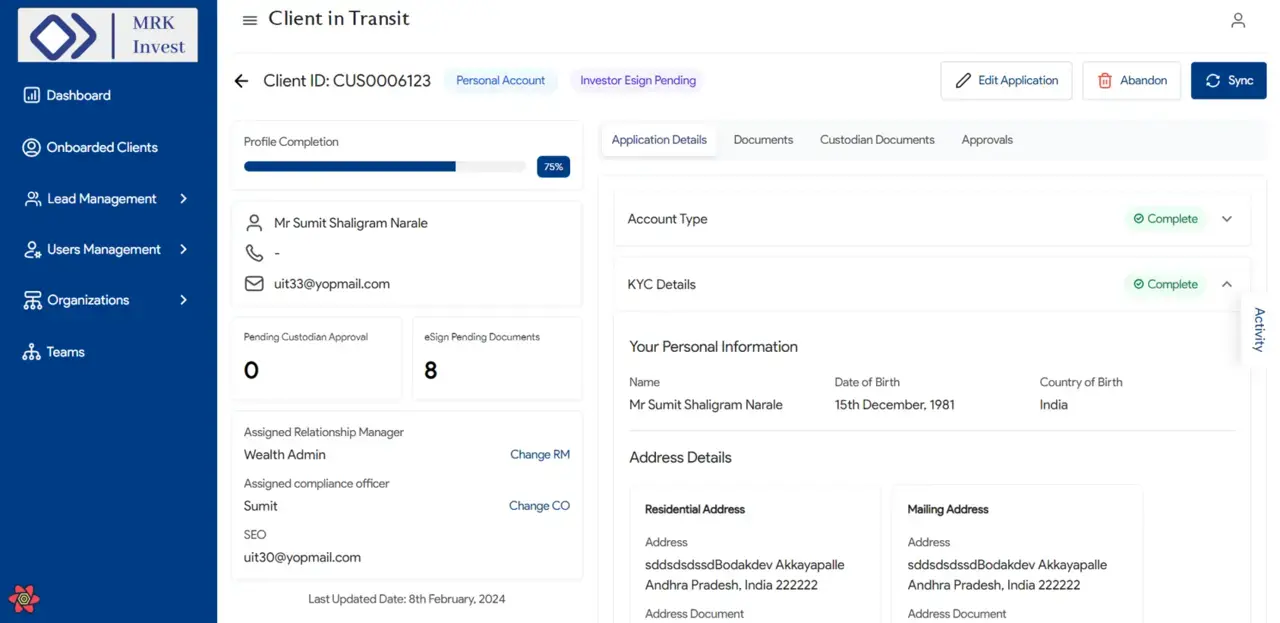 Project Screenshot 1